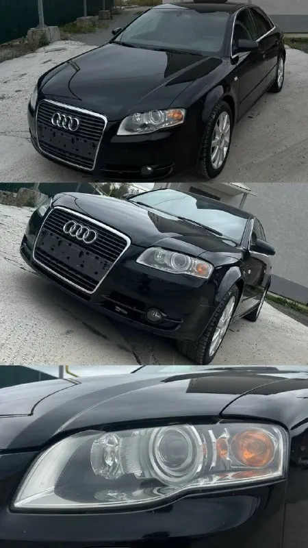 Audi A4 после полировки фар