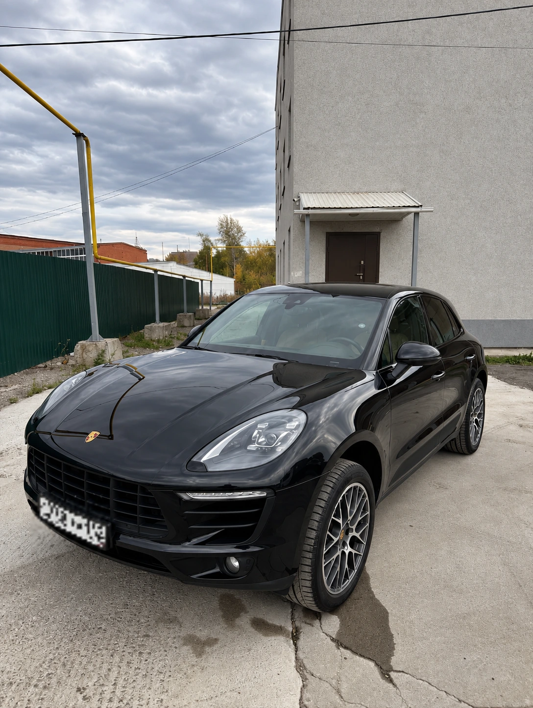 Porsche Macan после восстановительной полировки