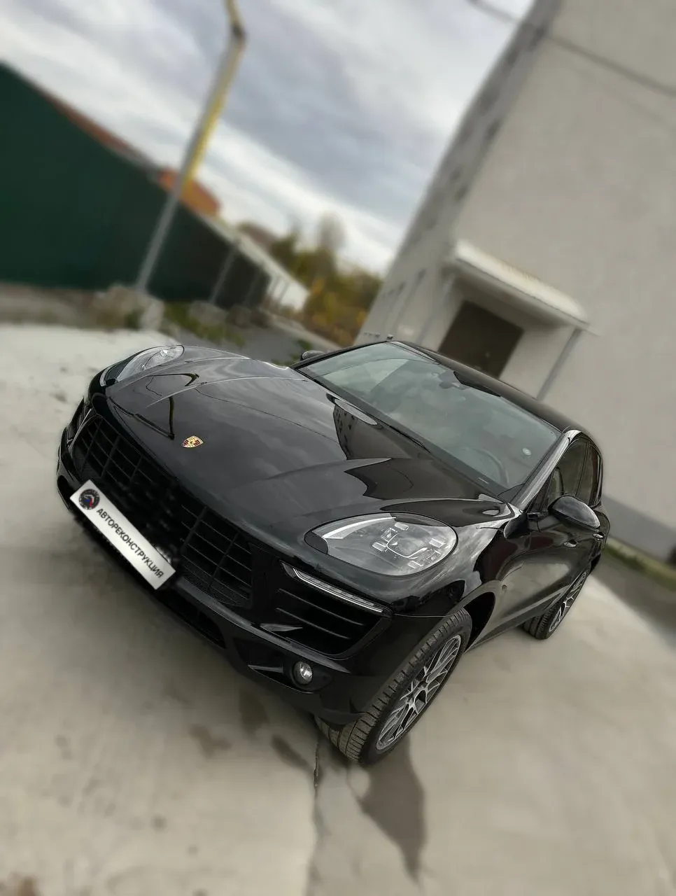 Porsche Macan после восстановительной полировки