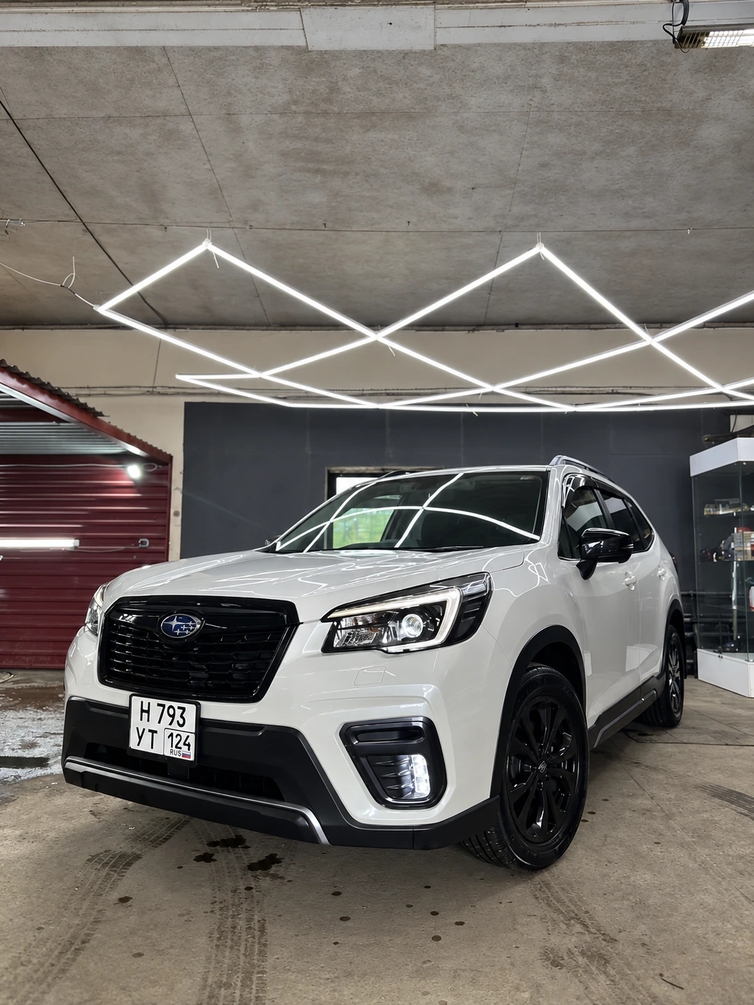 Subaru Forester после оклейки бронеплёнкой